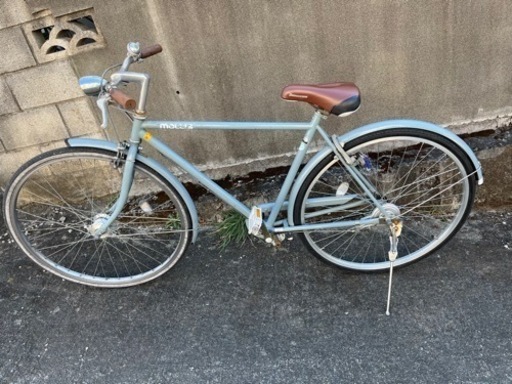 街乗り自転車 ブルー