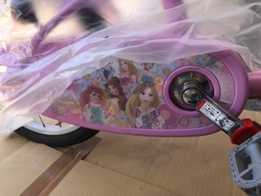 (売却済み)    デｨズニープリンセス　　16インチ　女子自転車　(美品)