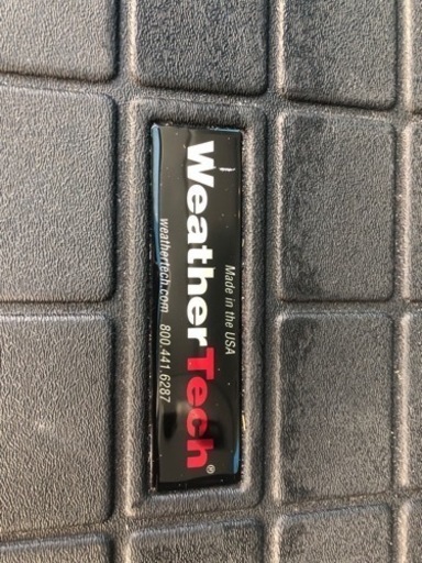 フォルクスワーゲン シャラン専用 WeatherTech ラゲッジマット&2列目フロアマット セット