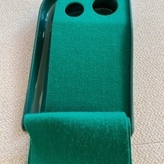 ゴルフパター練習用マット　2カップの画像