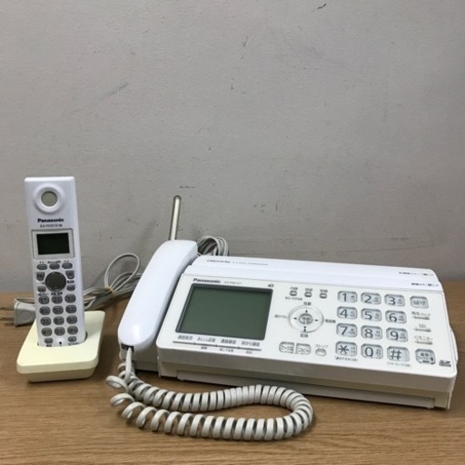 K2302-189 Panasonic パーソナルファクス KX-PW721XLE7 動作確認済 FAX未確認 傷、汚れ有 現状お渡し