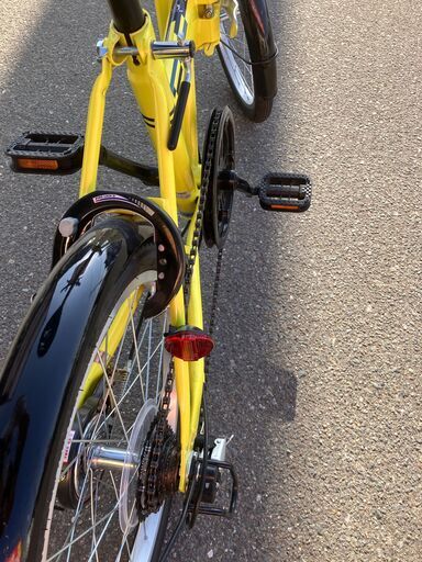 20インチ 折り畳み自転車 ギア付き No.393● ※現金、クレジット、スマホ決済対応※