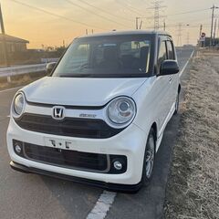N-ONEプレミアムツアラーLパッケージ、エアロ、車検７年１月、ナビTVバックモニタ、社外マフラーの画像