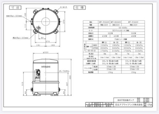 【決まりました。】浅井戸用ポンプ