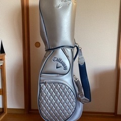 キャディーバック　美品　キャロウェイ　Callaway シルバー...