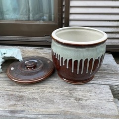 甕　蓋付き　新品