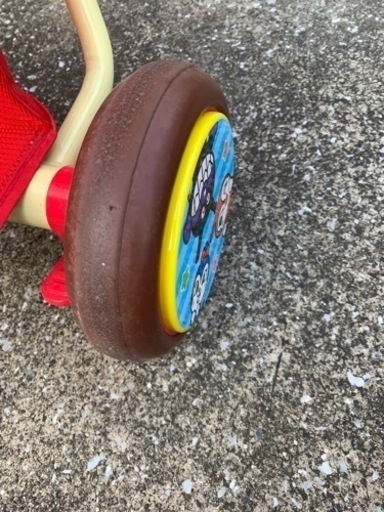 値下げしました　アンパンマン三輪車　定価20,900円　美品です