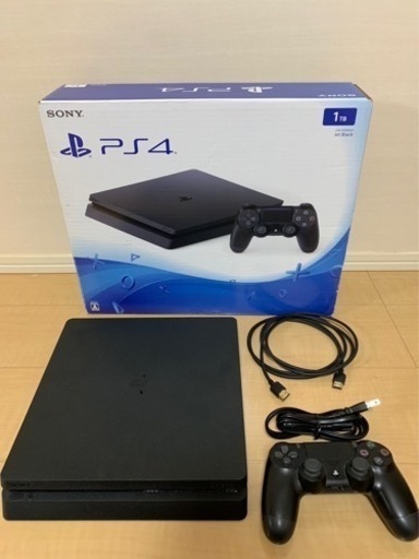 PS4, 1TG  箱、コントローラー、電源、HDMIケーブルあり