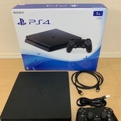 PS4, 1TG  箱、コントローラー、電源、HDMIケーブルあり