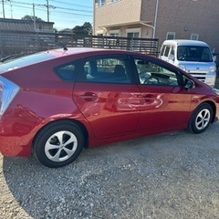トヨタプリウス平成24年車  Sグレード　83,000KM 車検5年／9月の画像