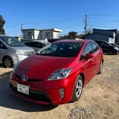 トヨタプリウス平成24年車  Sグレード　83,000KM 車検...