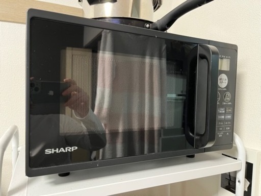 電車レンジ　SHARP 使用期間二ヶ月　美品