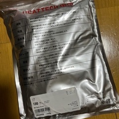 130㌢　ユニクロ極暖タイツ　グレーの画像