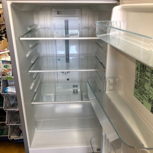 2017年製 Panasonic NR-B179W-S 冷蔵庫 配送 168L