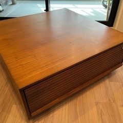 【値引きしました】収納付き　センターテーブル　ローテーブルの画像