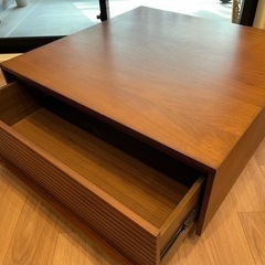 【値引きしました】収納付き　センターテーブル　ローテーブルの画像