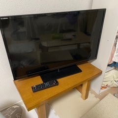 【決まりました】テレビ　テレビ台　セットの画像