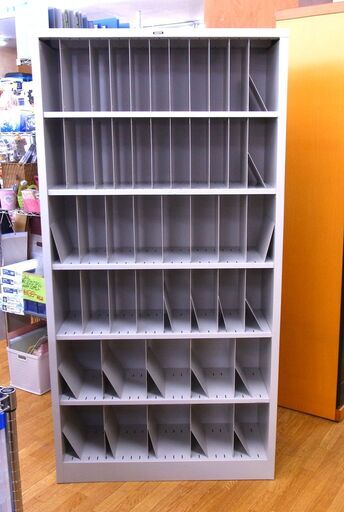 コクヨ カルテ戸棚 幅90×奥32×高178cm カルテラック 書庫 病院 診察所 スチール 書棚 KOKUYO 西岡店