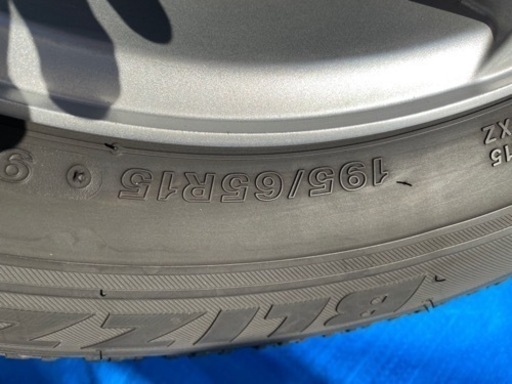 【取引中】195/65R15 スタッドレスタイヤホイールセット