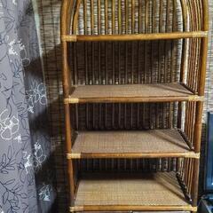 籐家具 収納 ラック