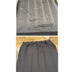 遮光カーテン　レースカーテン　セットの画像