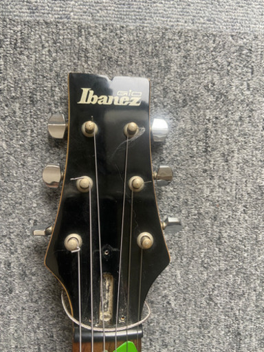Ibanez GIO エレキギター XJAPAN hide フェルナンデスイエローハート仕様。エレキギター 