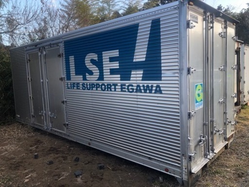 4トン　物置　バイクガレージ　秘密基地などに！