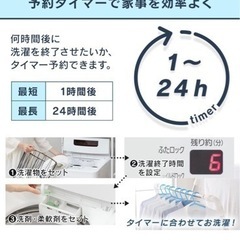 アイリスオーヤマ　4.5  洗濯機　使用期間3ヶ月　美品の画像
