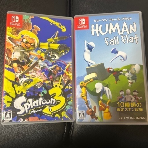 Switchソフト スプラ3 ヒューマンフォールフラット