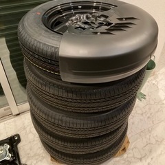 ジムニー　タイヤ　新車外し5本セット