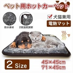 【受け渡し待ち】安心安全のペット用ホットカーぺット