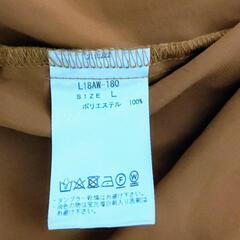 LIDNM メンズ L リドム 光沢あるベロア調 Yシャツの画像