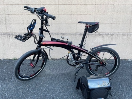 GM666　※埼玉県にお住まいの方限定の商品です　tern ヴァージ　P9　折りたたみ自転車　付属品あり　リサイクルケイラック