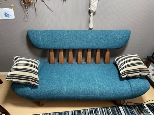 2人掛けソファ(アサヒ Osso 2P)国産