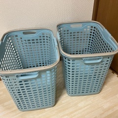 【交渉中】洗濯カゴ2つ