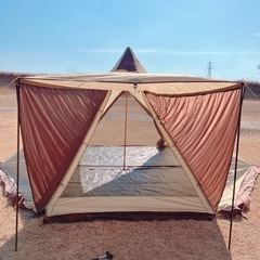 《最大値下げ中》 tepee500ワンポールテントの画像