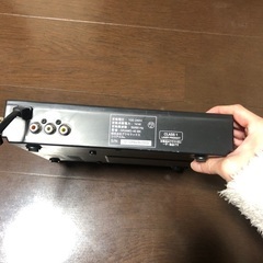 DVDプレーヤー GRAMO-40 BK ブラック/グラモラックスの画像