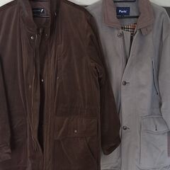 美品です★【値下げ中1500円→1000円】メンズ★上着★Lサイズ★紳士用★ジャケット★ジャンパー★2着セット★おまけと合わせて3着の画像
