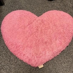 ハートのクッション