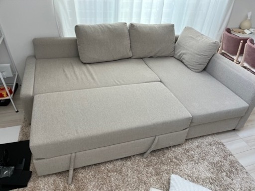 IKEA ソファ　ソファーベッド　ほぼ未使用