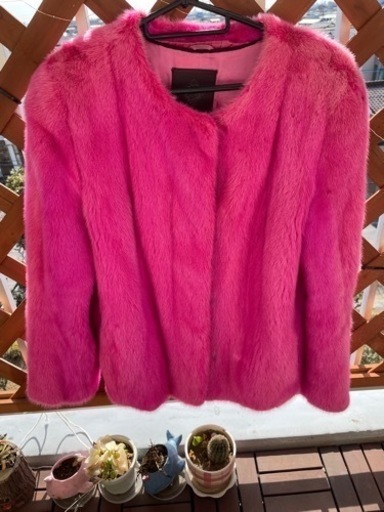 中古美品ミンク毛皮のコート149000から