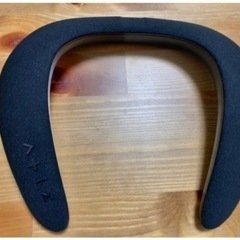 値下げ⤵️【新品】3COINS ネックスピーカー　黒の画像