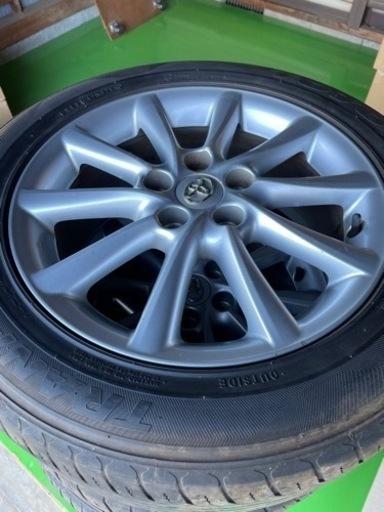 50エスティマ　中期　純正17インチアルミホイール