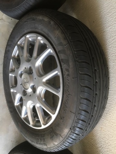 サマータイヤ&アルミホイール4本SET   155/65R13