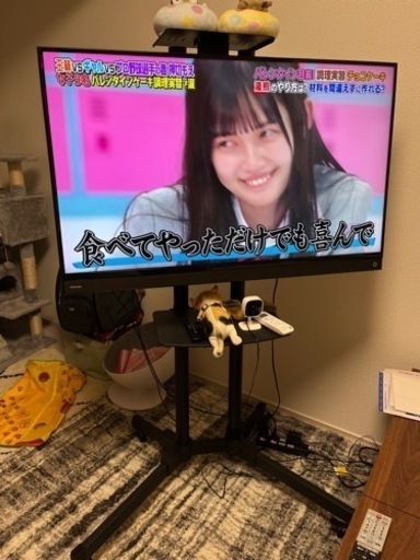 テレビスタンド キャスタータイプ