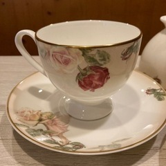ナルミボーンチャイナ　カップ&ソーサー