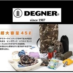 DEGNER 防水 バッグ 45L デグナー　NB-25 ウルトラマンの画像