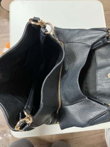 【ほぼ未使用】COACH ハンドバッグ　ラグジュアリーペブルド