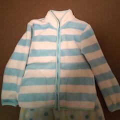 お値下げ！あったか〜いモコモコ上下セット♪130サイズの画像