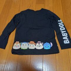 【処分】★BABYDOLL★長袖ディズニーツムツムTシャツ★の画像